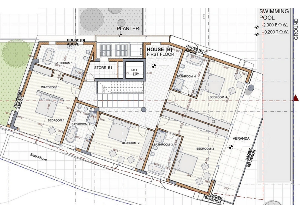 The first floor. / 04 / Published plans