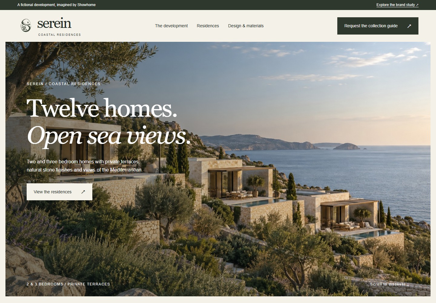 Serein brand and website study